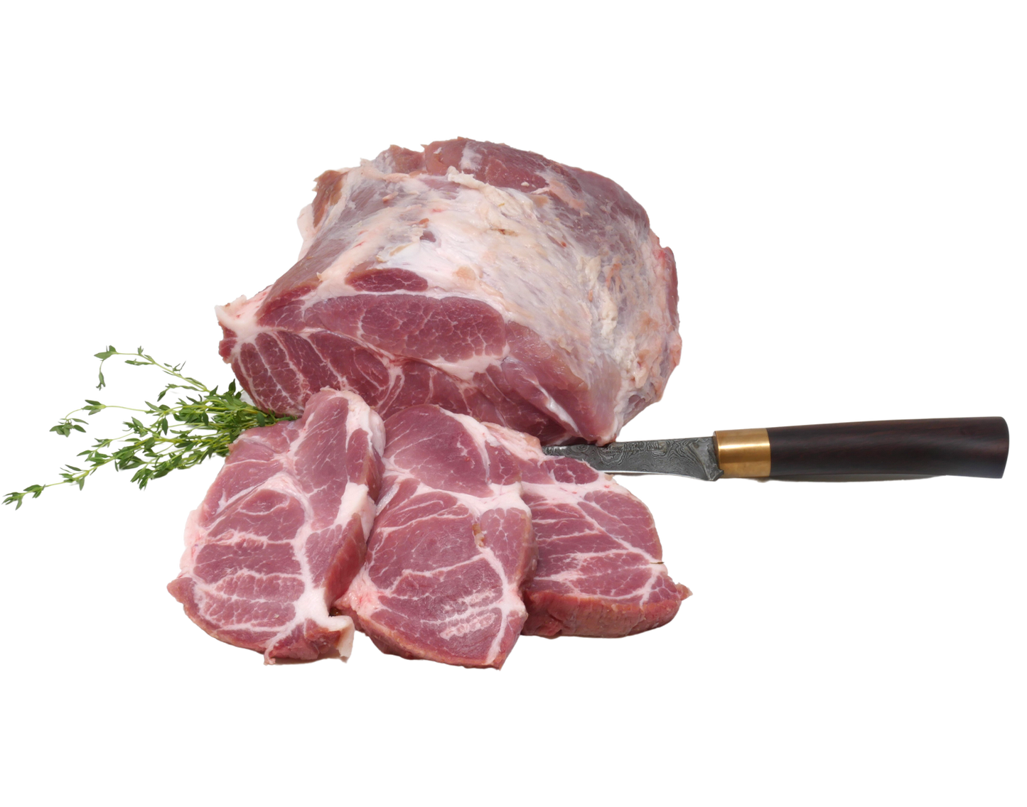 Schweinehalsgrat ohne Knochen am Stück