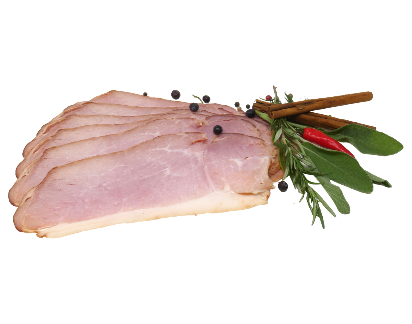 Wacholder Schinken gekocht